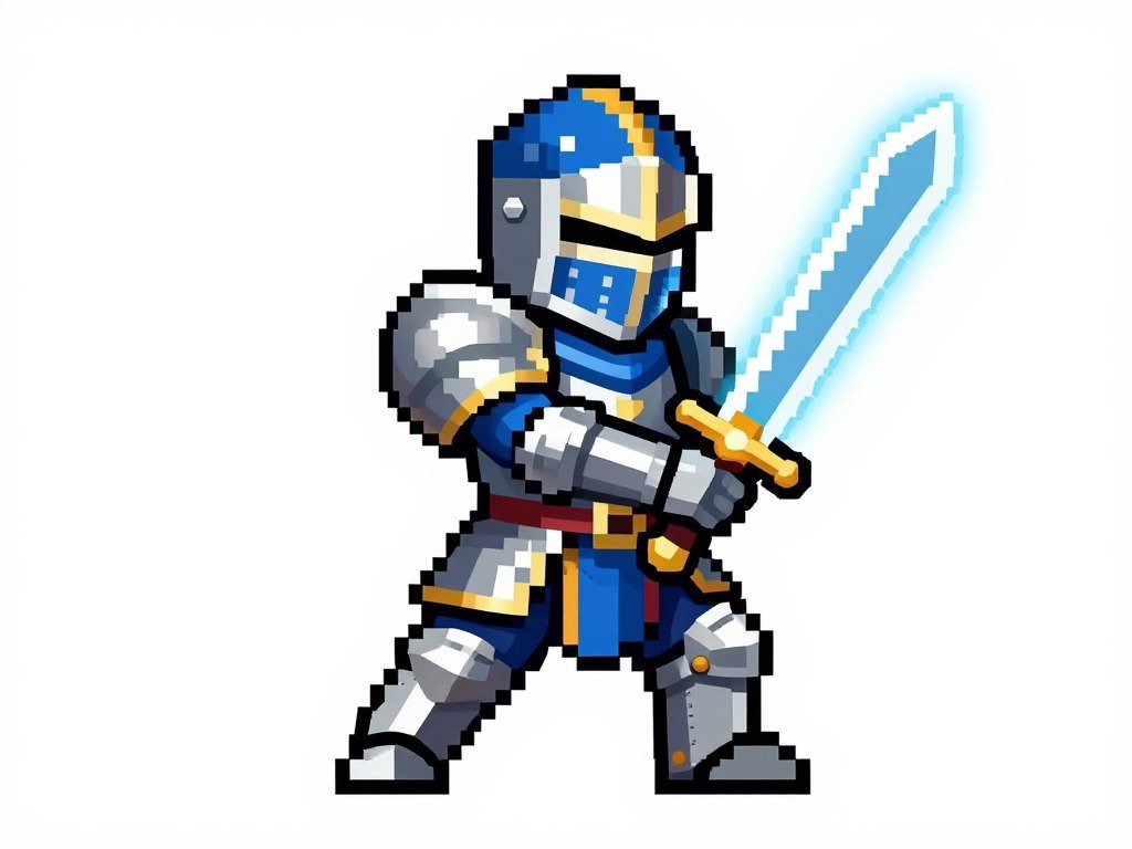 Pixel art sprite on a transparent background with crisp edges