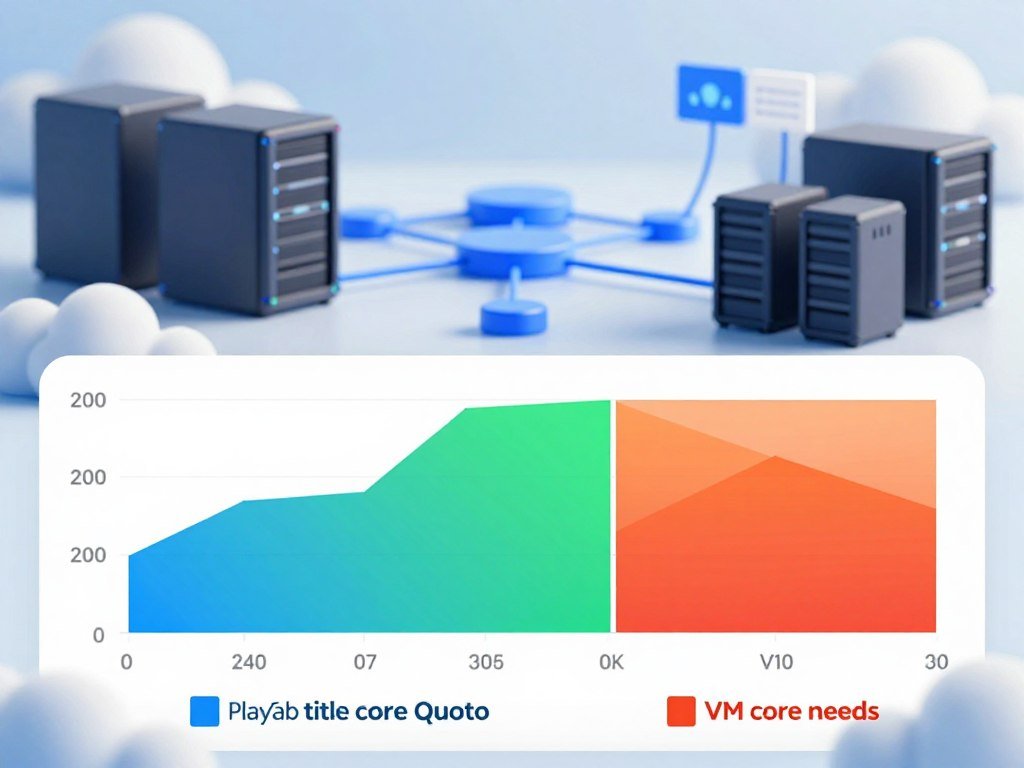 PlayFab title core quota compared with VM core needs PlayFab title core quota compared with VM core needs
