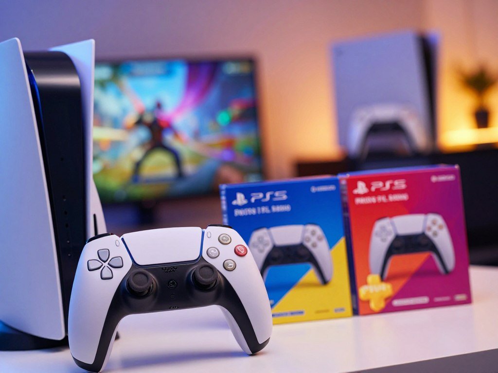 PlayStation Plus price options shown beside a PS5 controller PlayStation Plus price options shown beside a PS5 controller