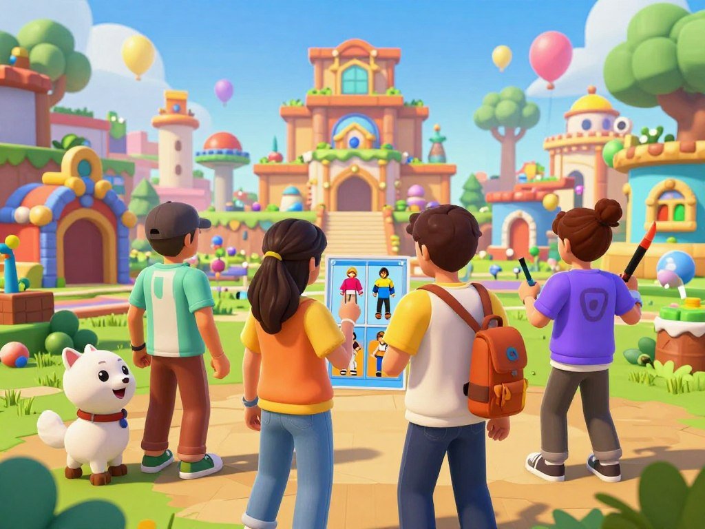 Players choose role-play, pets, action, mystery, or fashion games