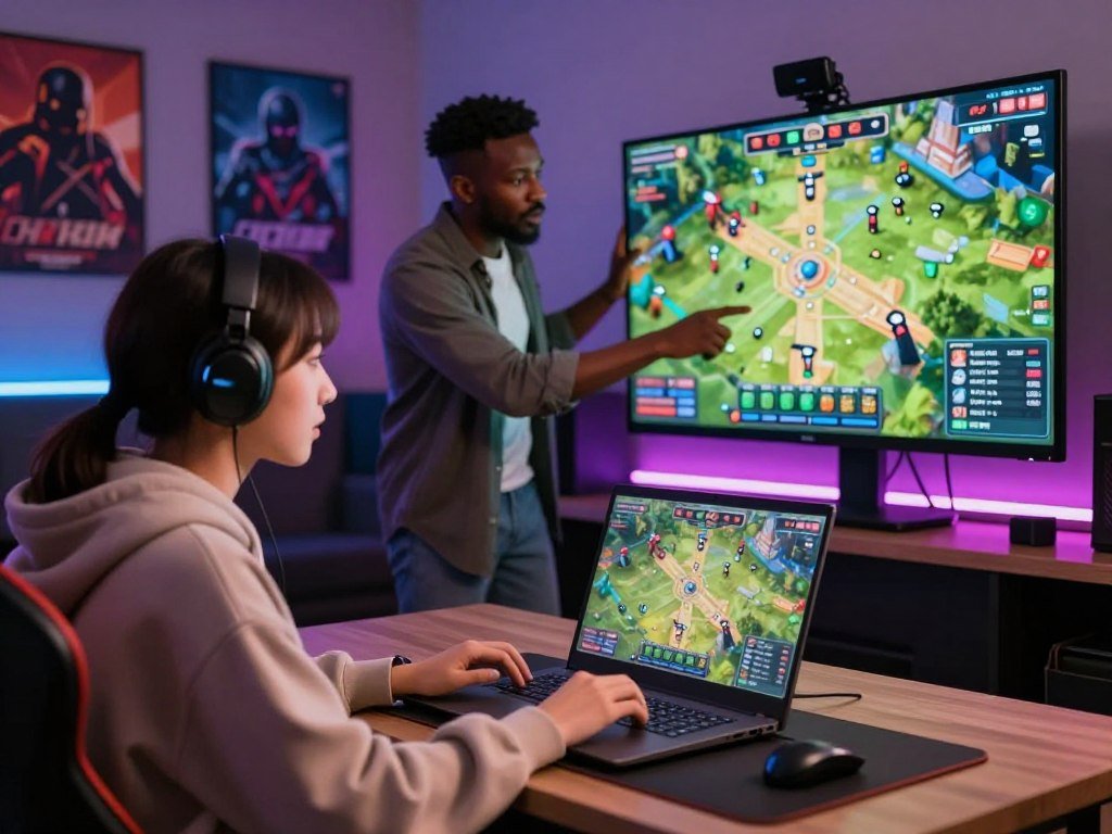 Players compare real-time strategy and turn-based planning