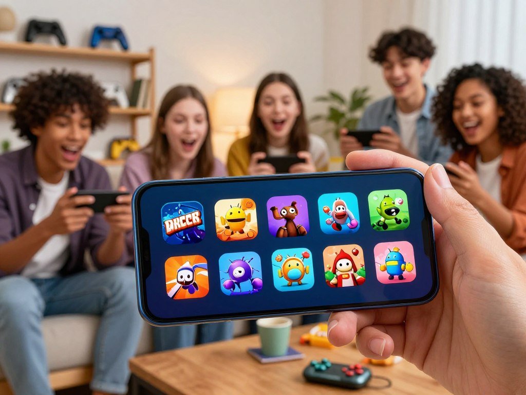 Popular Android games ready to play on a phone Popular Android games ready to play on a phone
