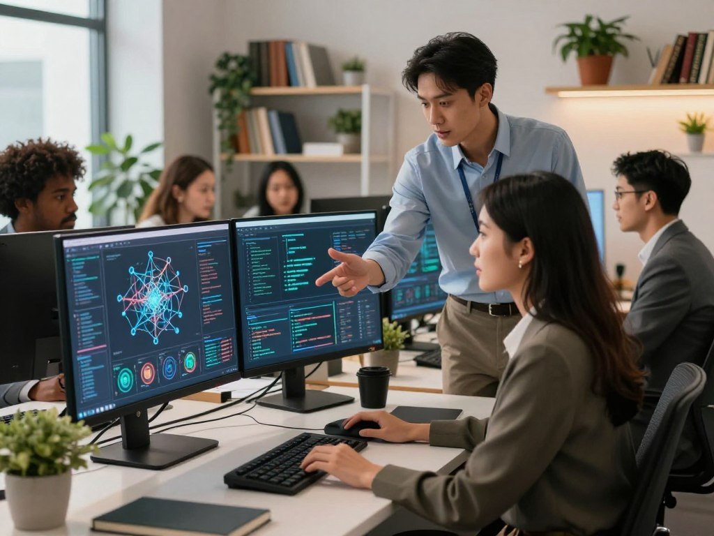 Pretrained model being adapted to a focused machine learning task Pretrained model being adapted to a focused machine learning task