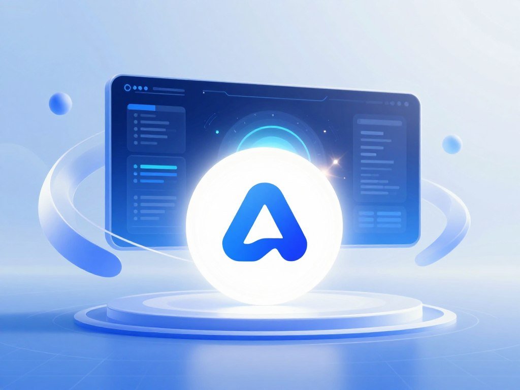 Prompt-led animation template showing a logo reveal Prompt-led animation template showing a logo reveal