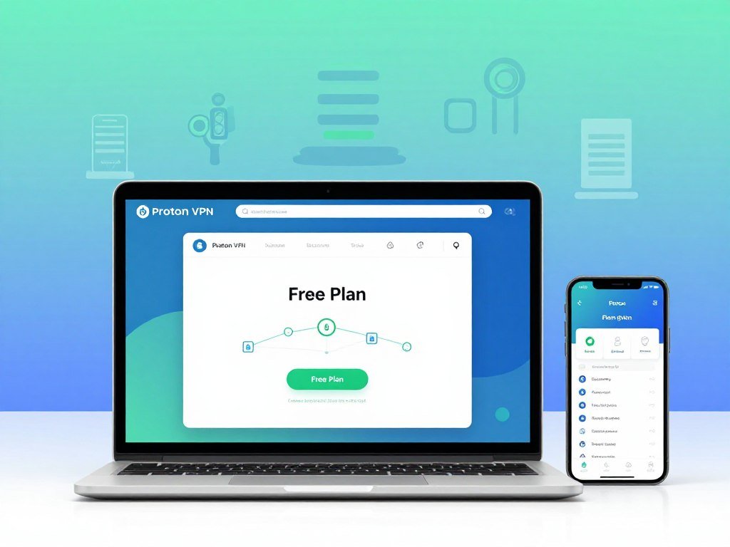 Proton VPN free plan connects one device with unlimited data Proton VPN free plan connects one device with unlimited data