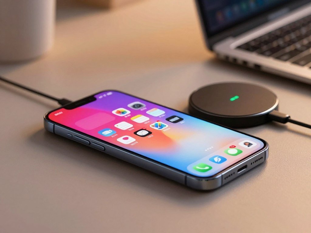 Qi2 wireless charging aligns a phone with magnetic positioning Qi2 wireless charging aligns a phone with magnetic positioning
