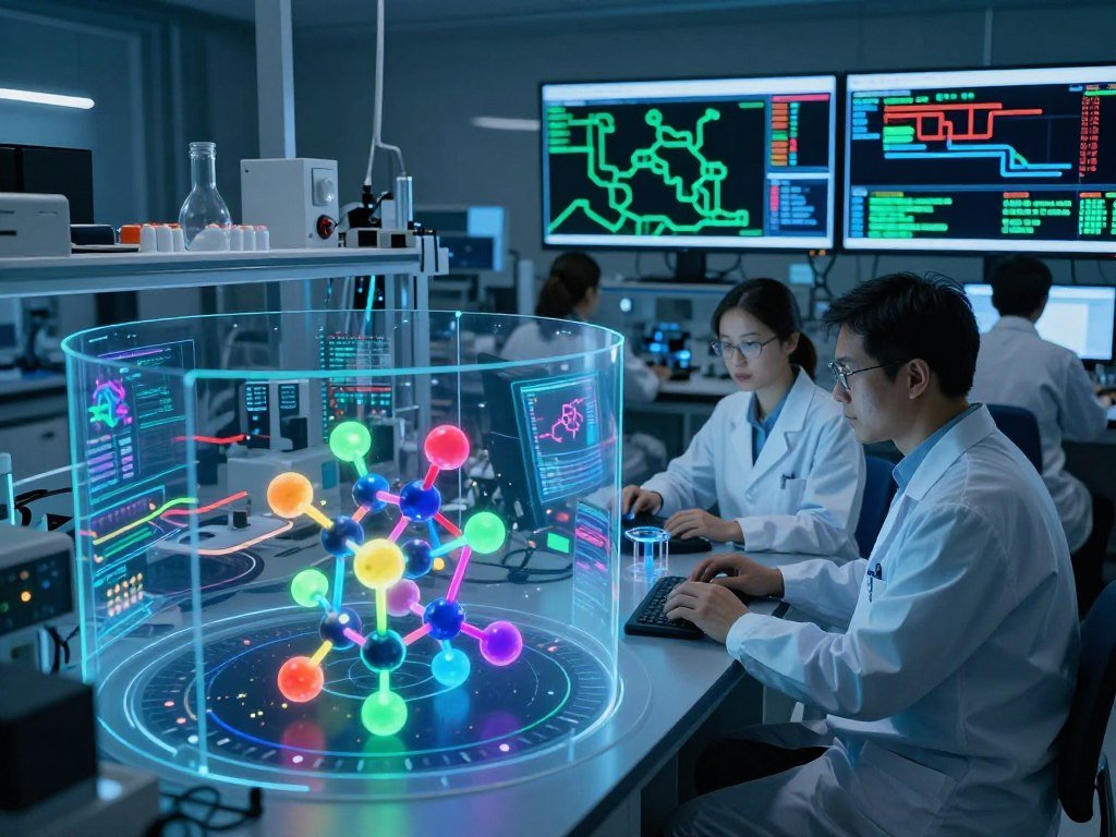 Quantum simulation modeling a molecule and material system Quantum simulation modeling a molecule and material system