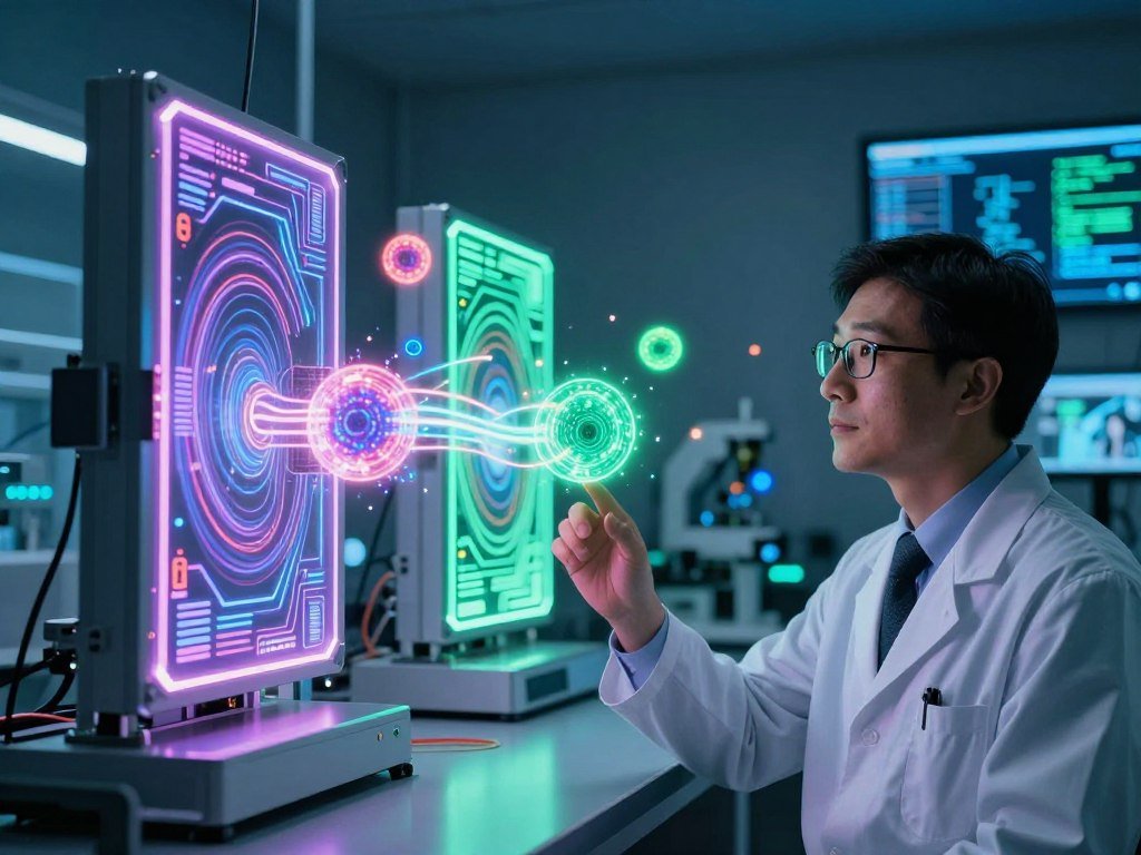 Qubits moving through quantum gates before measurement Qubits moving through quantum gates before measurement