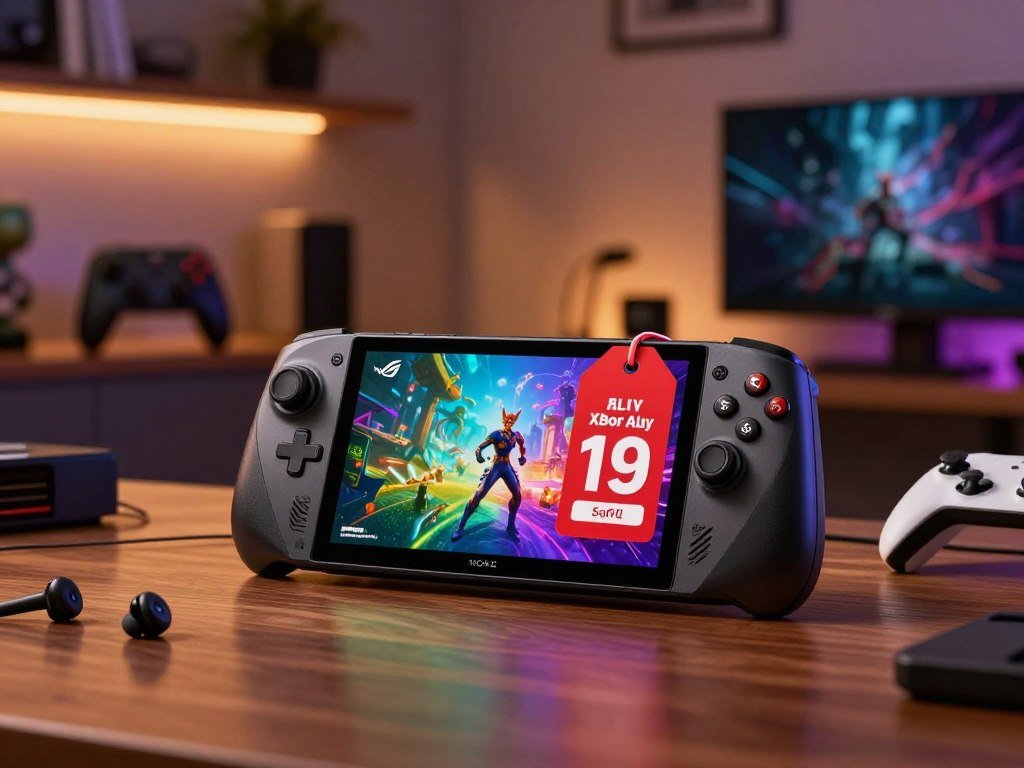ROG Xbox Ally handheld listed at a discounted price ROG Xbox Ally handheld listed at a discounted price