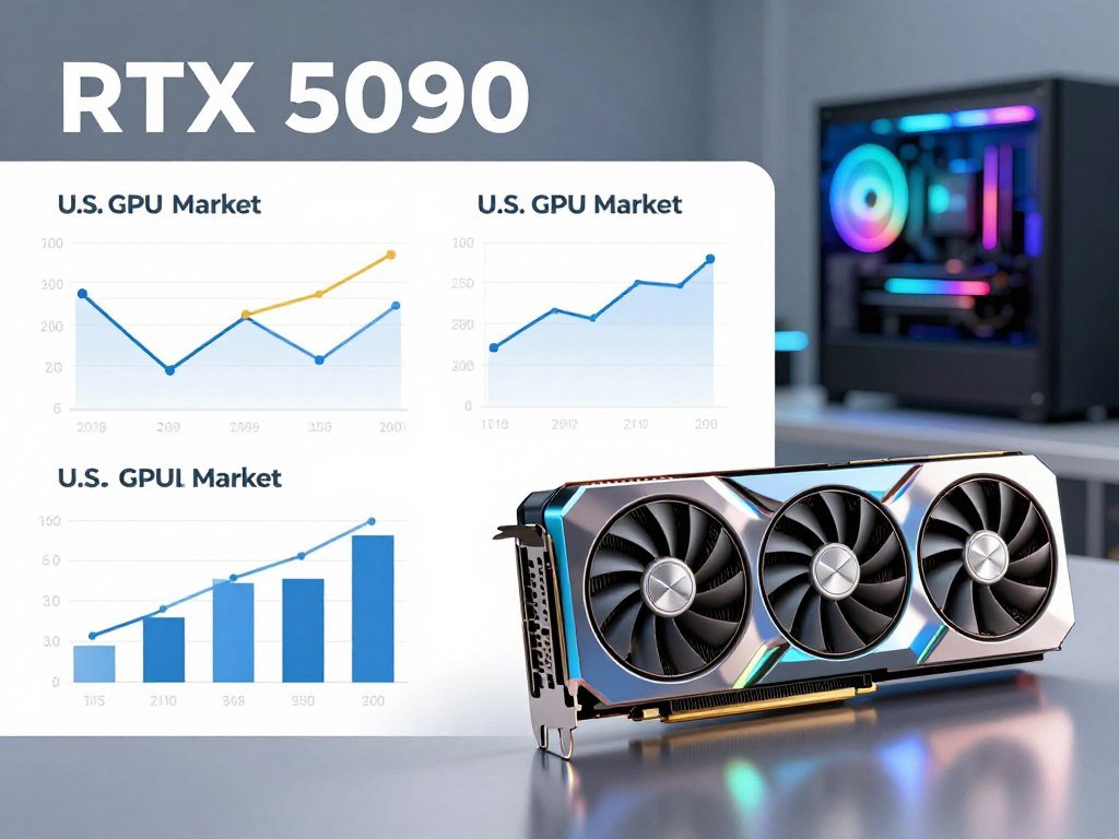 RTX 5090 launch MSRP beside dated U.S. GPU market prices RTX 5090 launch MSRP beside dated U.S. GPU market prices