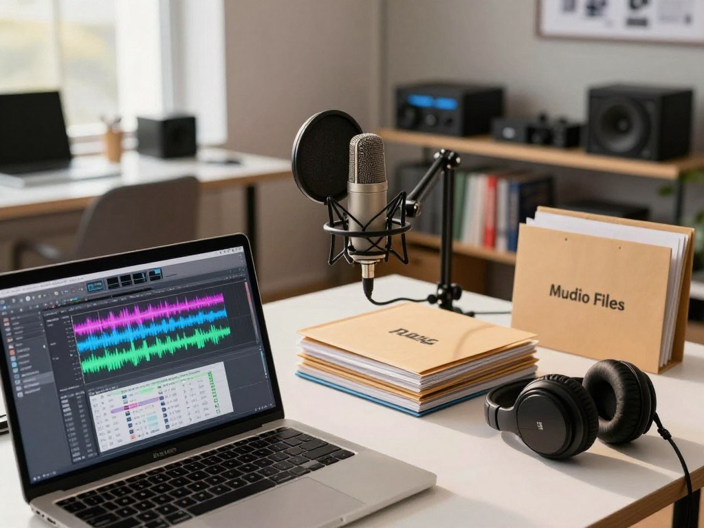 RVC training workflow organizing audio and model files