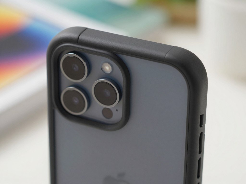Raised screen edges and corner grip on a protective case Raised screen edges and corner grip on a protective case