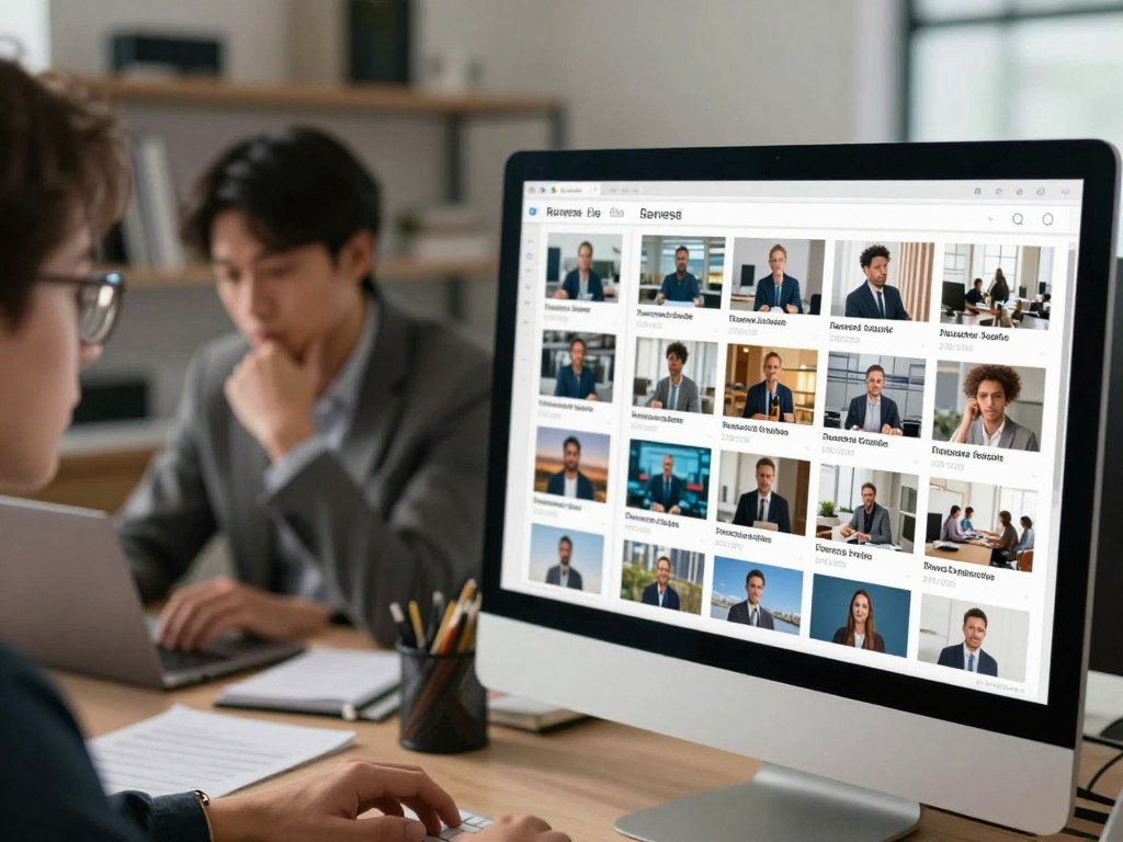 Reverse image search results showing different captions and posting times