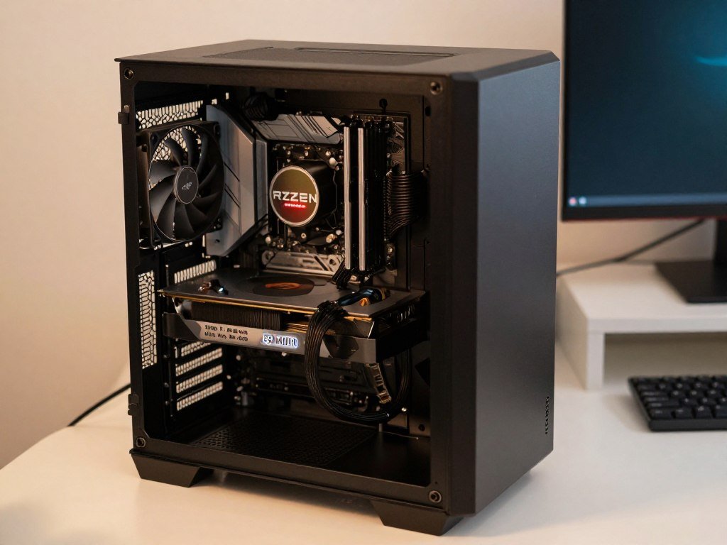 Ryzen 5 5600G running a budget desktop without a graphics card