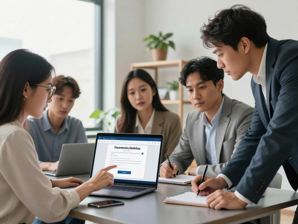 Sales team choosing a free plan for document signing