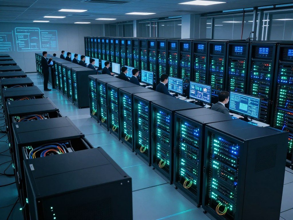 Sasovo data center and neural network training computers