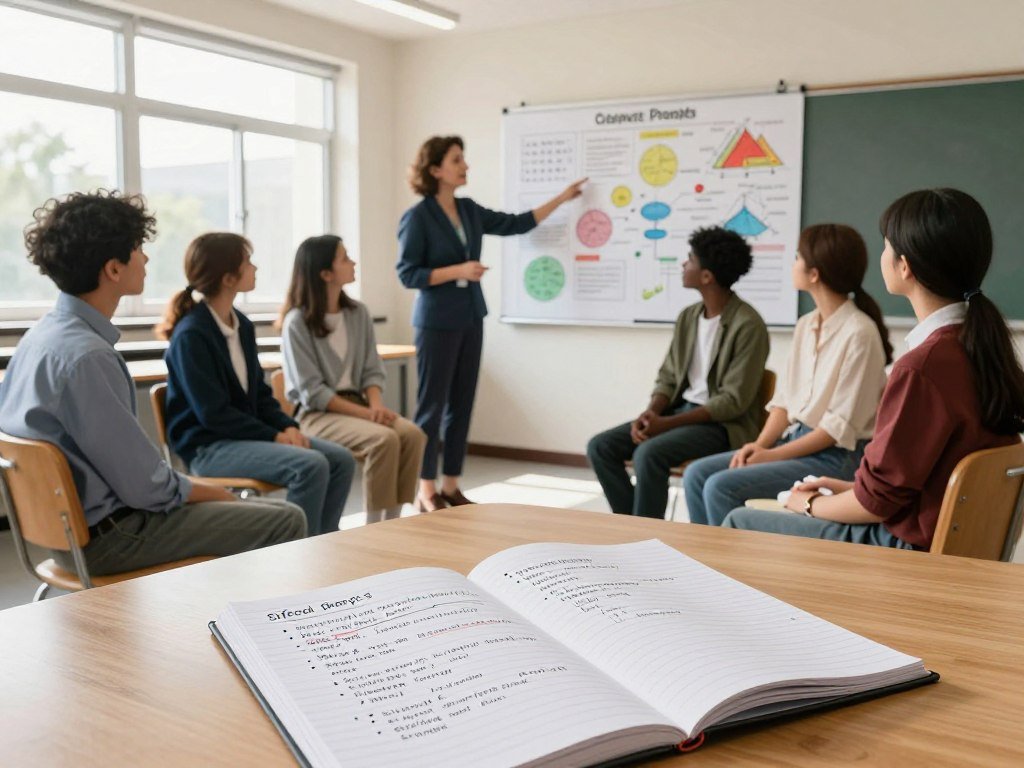 Science tutor prompt with audience and bullet point output