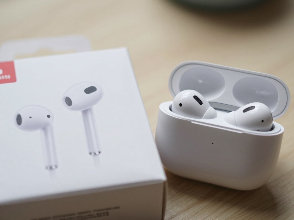 Sealed wired earbuds beside open-fit EarPods for noise isolation Sealed wired earbuds beside open-fit EarPods for noise isolation