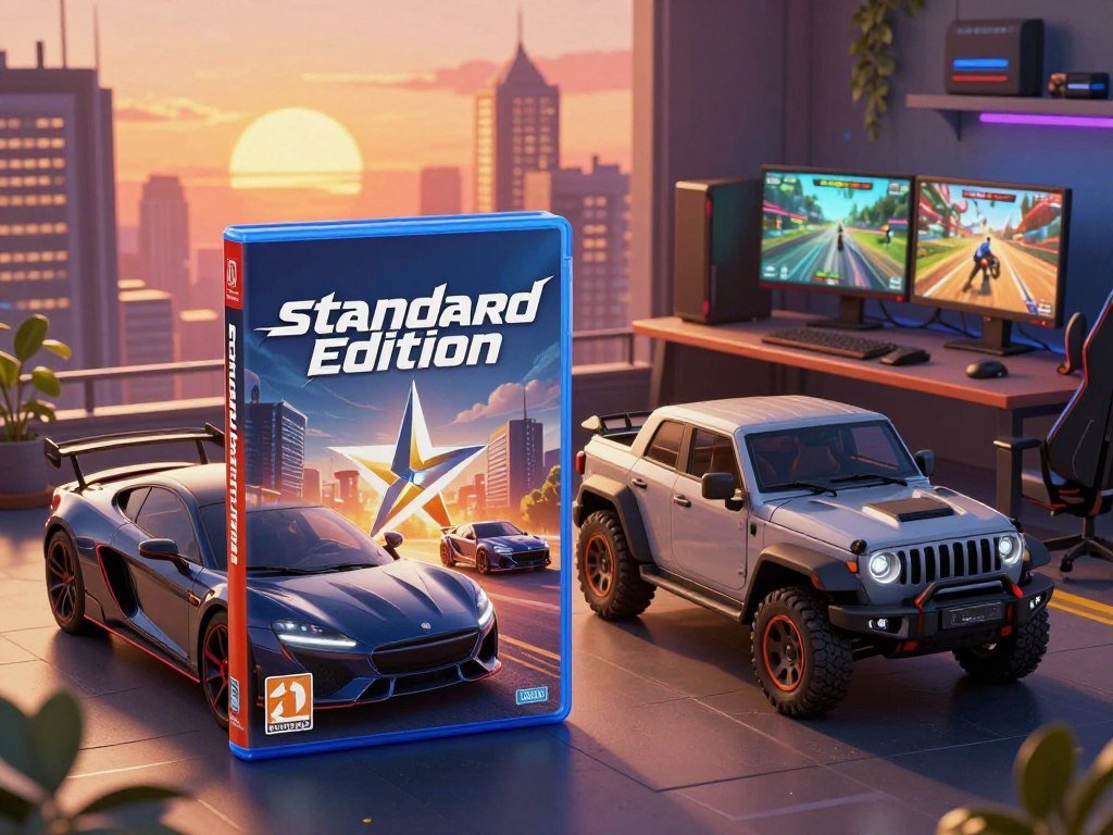 Standard Edition complete story beside Ultimate Edition vehicles