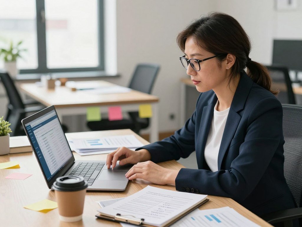 Startup founder comparing small business accounting software options