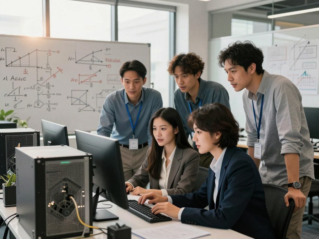 Startup team running open-weight models on local business hardware