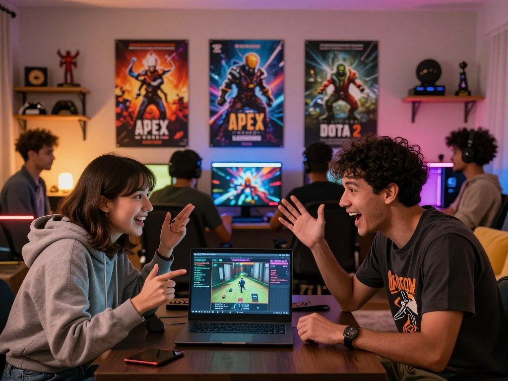 Steam players comparing popular free multiplayer games