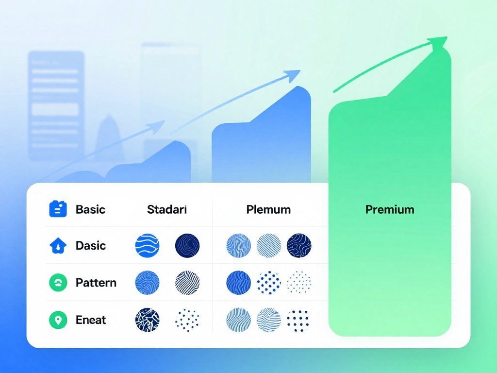 Subscription comparison for pattern generator plans and allowances