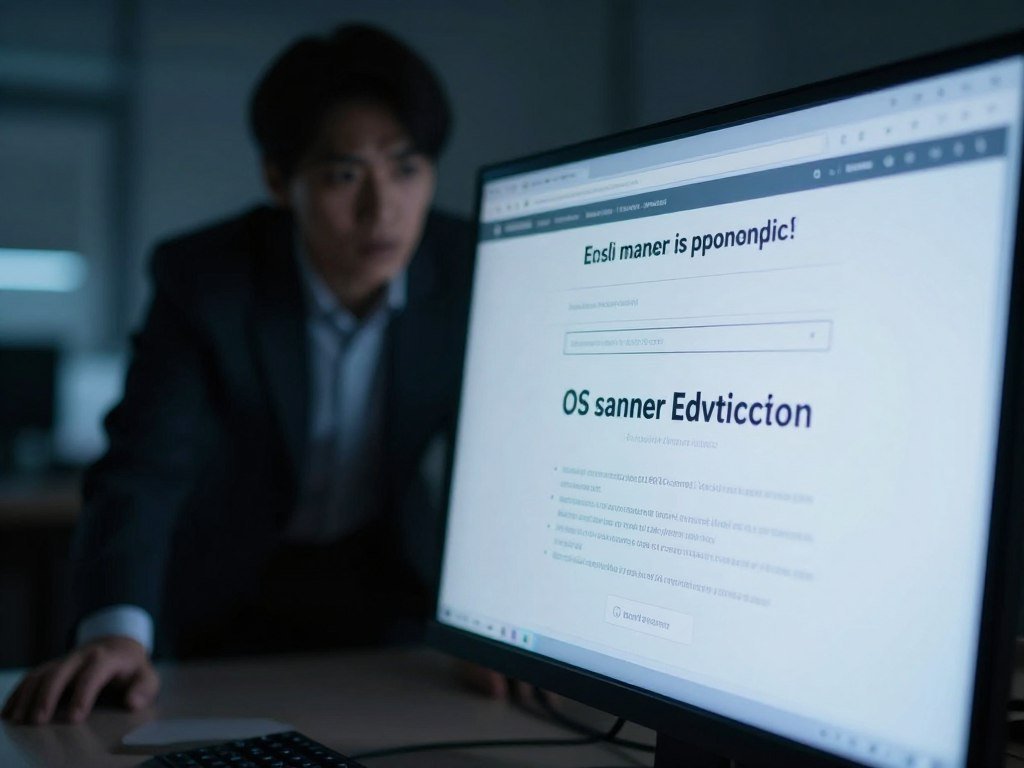 Suspicious email and ransomware alert on a computer screen