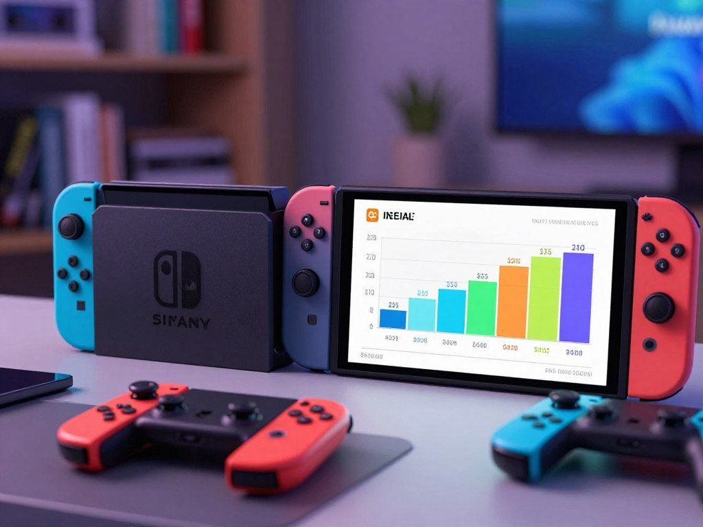 Switch price increase by region shown beside console Switch price increase by region shown beside console