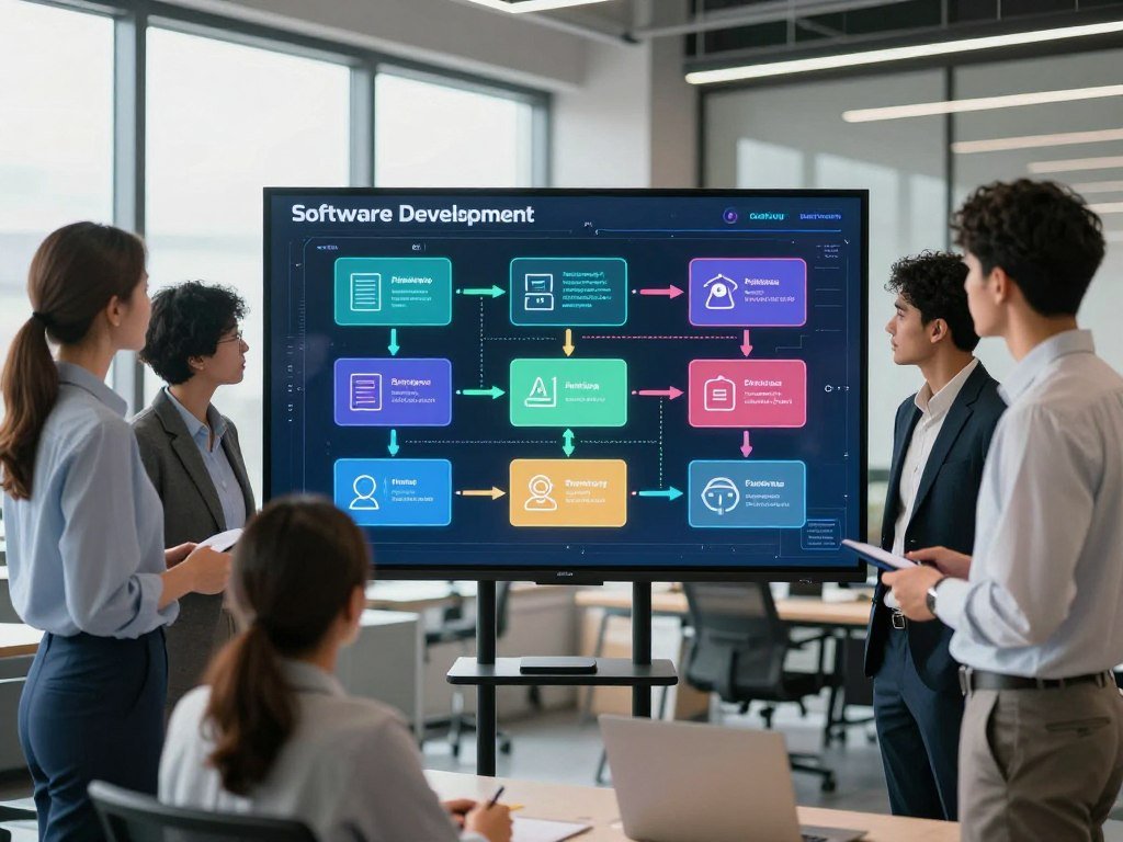 Team maps software development checkpoints from design through release Team maps software development checkpoints from design through release