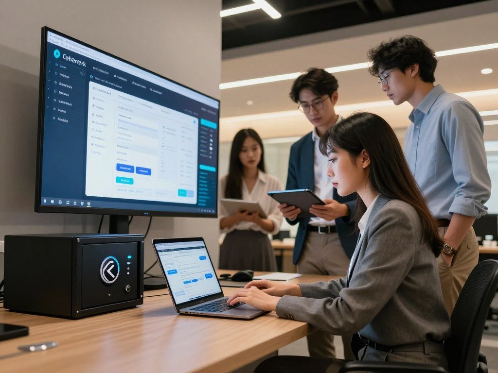 Team organizing accounts inside a CyberArk Safe