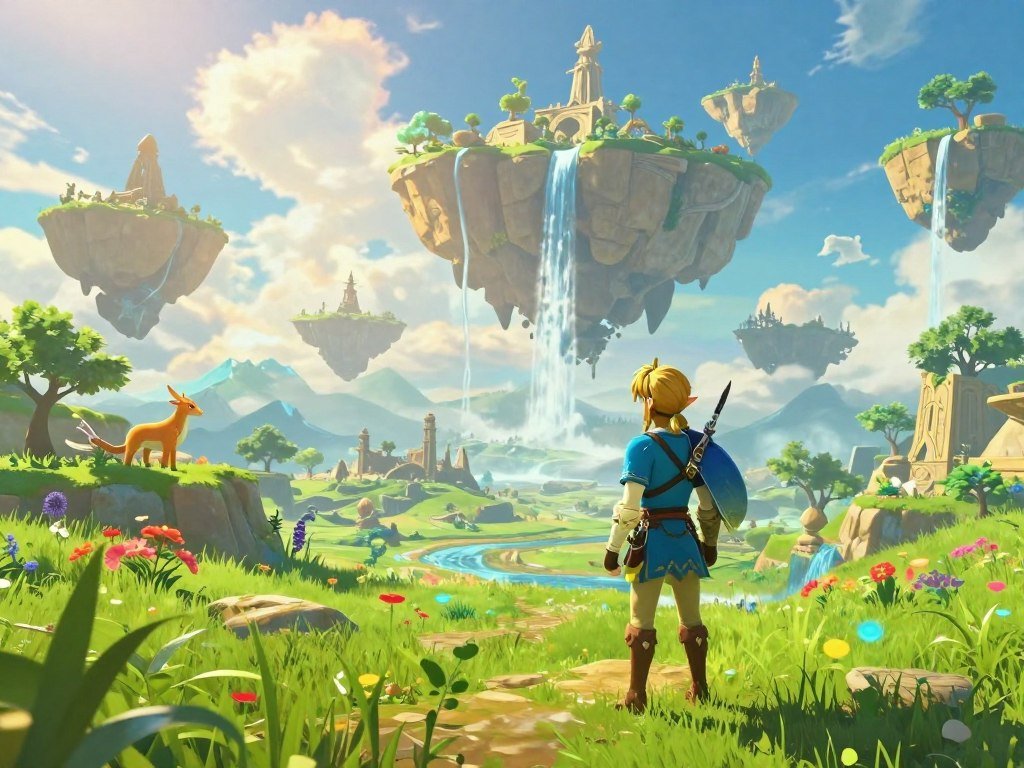 Tears of the Kingdom exploration links Hyrule to floating islands