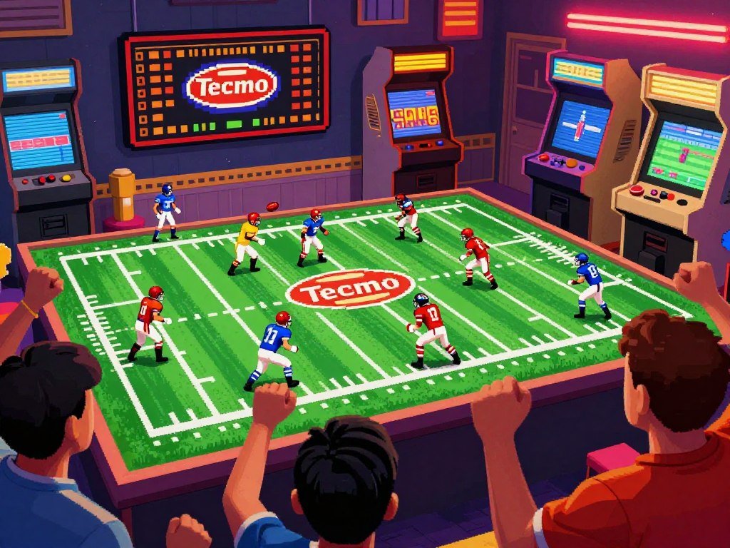 Tecmo Super Bowl teams ready for a retro football game Tecmo Super Bowl teams ready for a retro football game