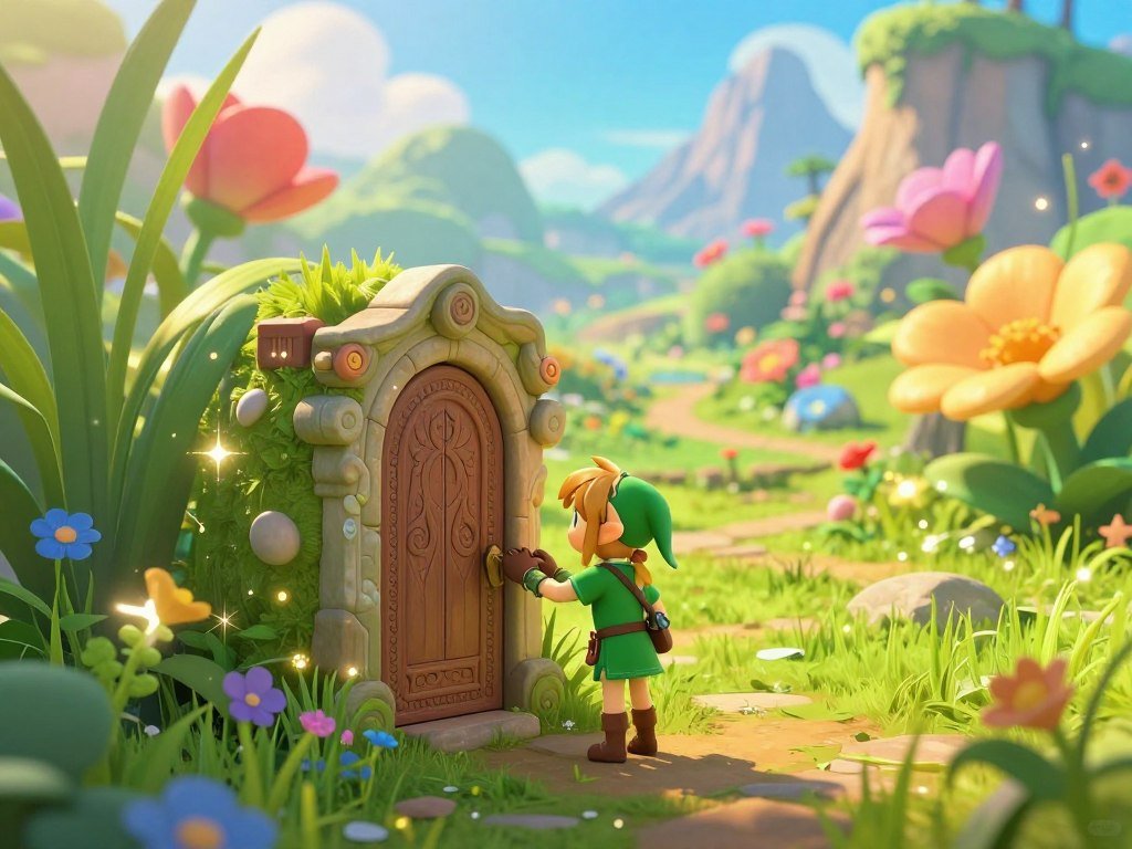 The Minish Cap uses shrinking to reveal hidden Zelda spaces