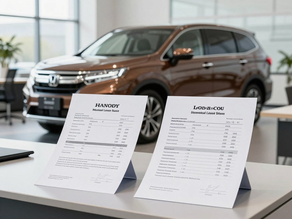 Two Honda Pilot lease quotes show different mileage and prices Two Honda Pilot lease quotes show different mileage and prices