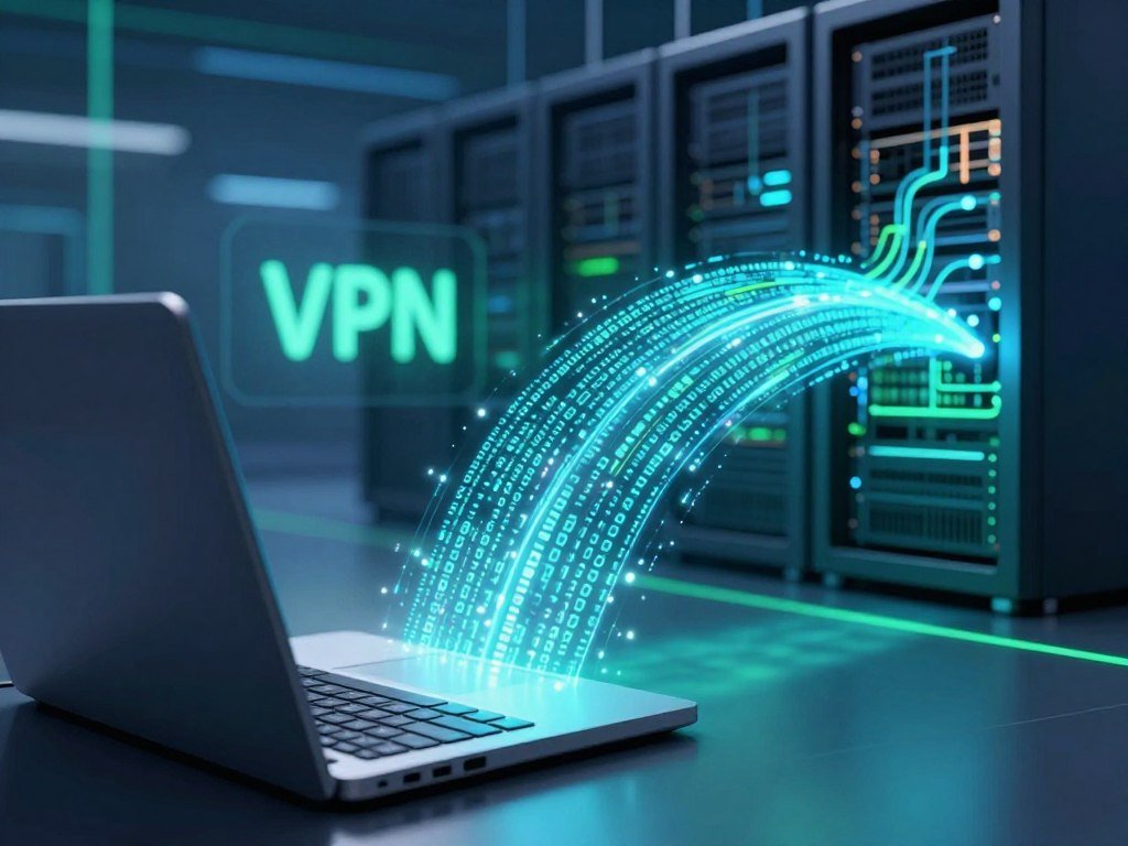 VPN tunnel carries encrypted traffic from a device to a server VPN tunnel carries encrypted traffic from a device to a server