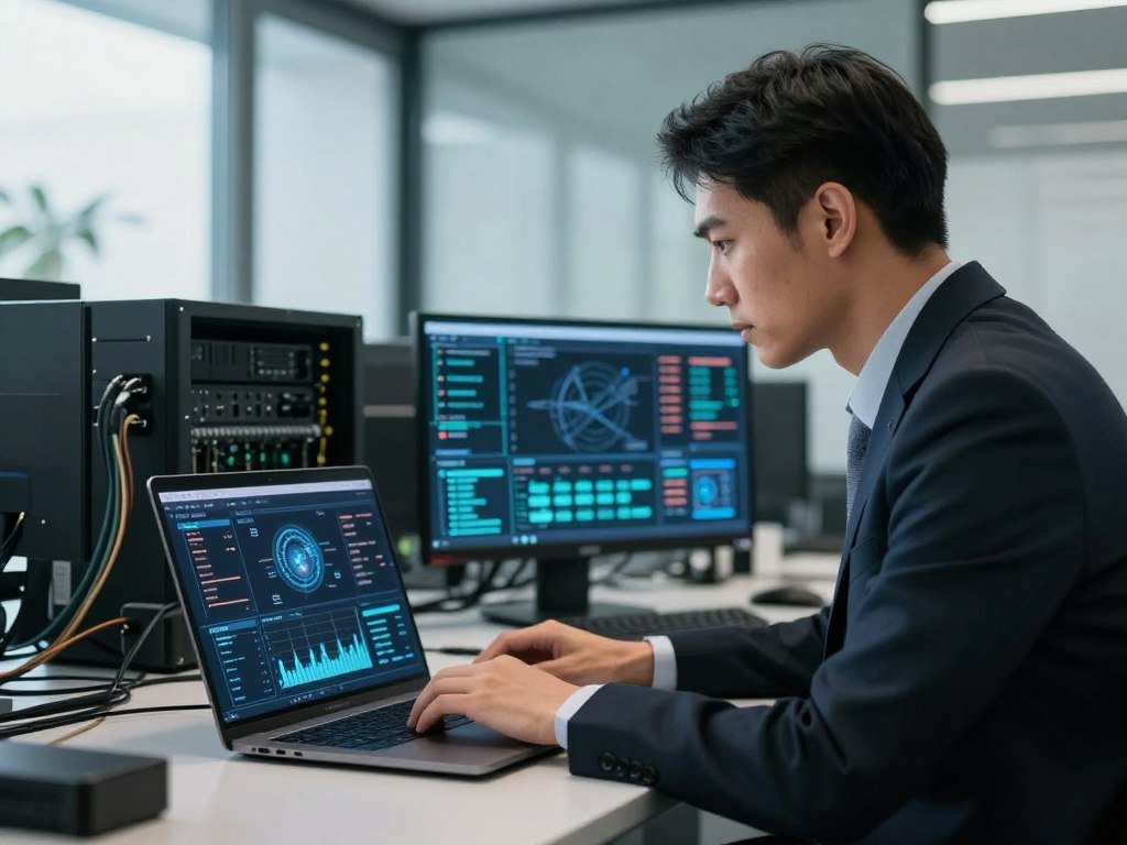 Vendor using remote access to reach an operational technology system