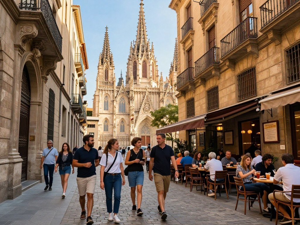 Walking tours near bars in Barcelona's Gothic Quarter Walking tours near bars in Barcelona's Gothic Quarter