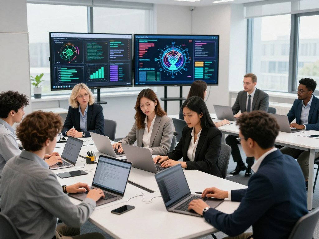 Welsh workers take part in practical AI skills training