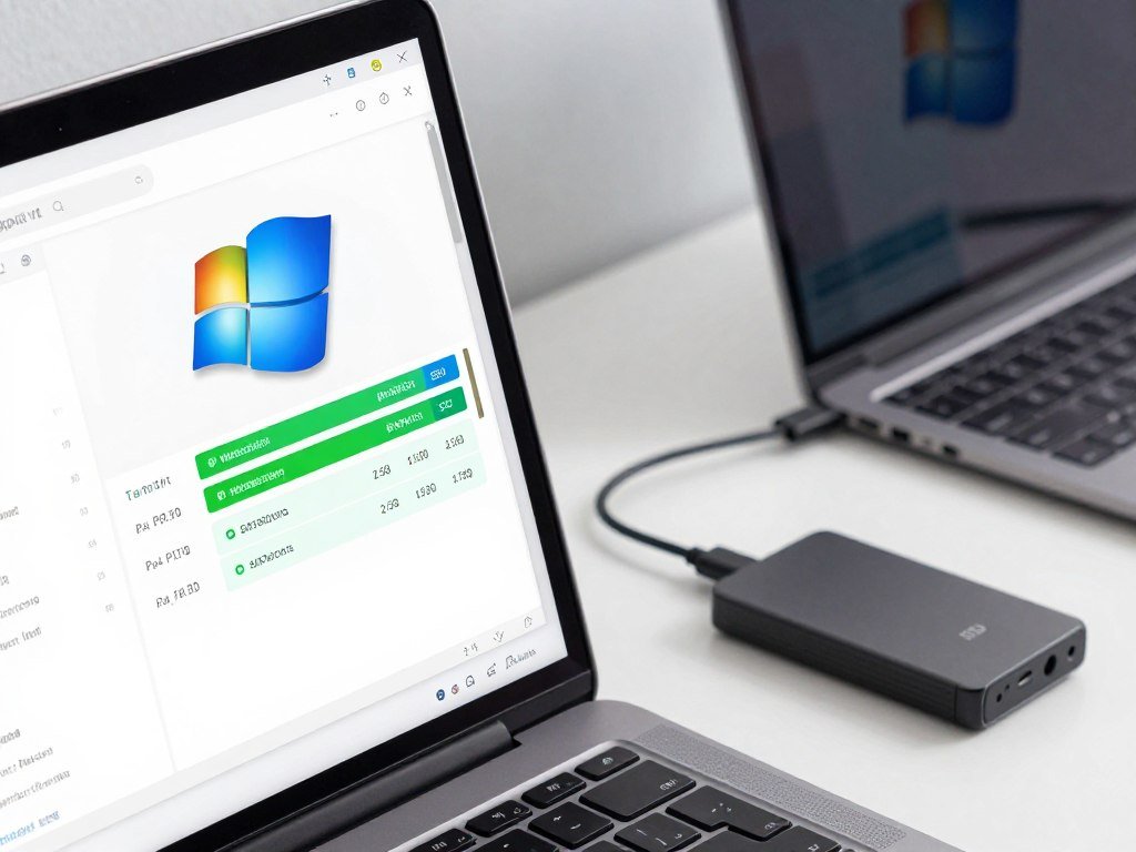 Windows partitions copied from a source drive to target disk Windows partitions copied from a source drive to target disk