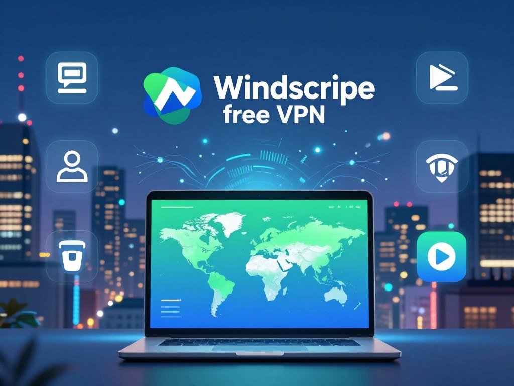 Windscribe free VPN connects to streaming regions with a monthly cap Windscribe free VPN connects to streaming regions with a monthly cap