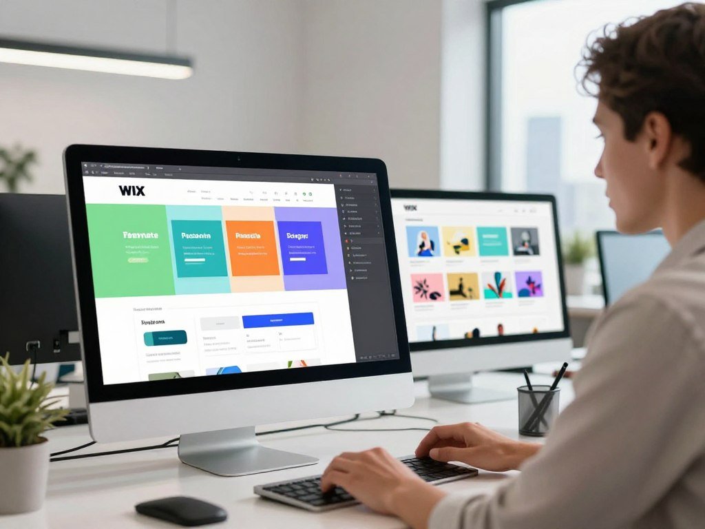 Wix templates and drag-and-drop editor for a business website Wix templates and drag-and-drop editor for a business website