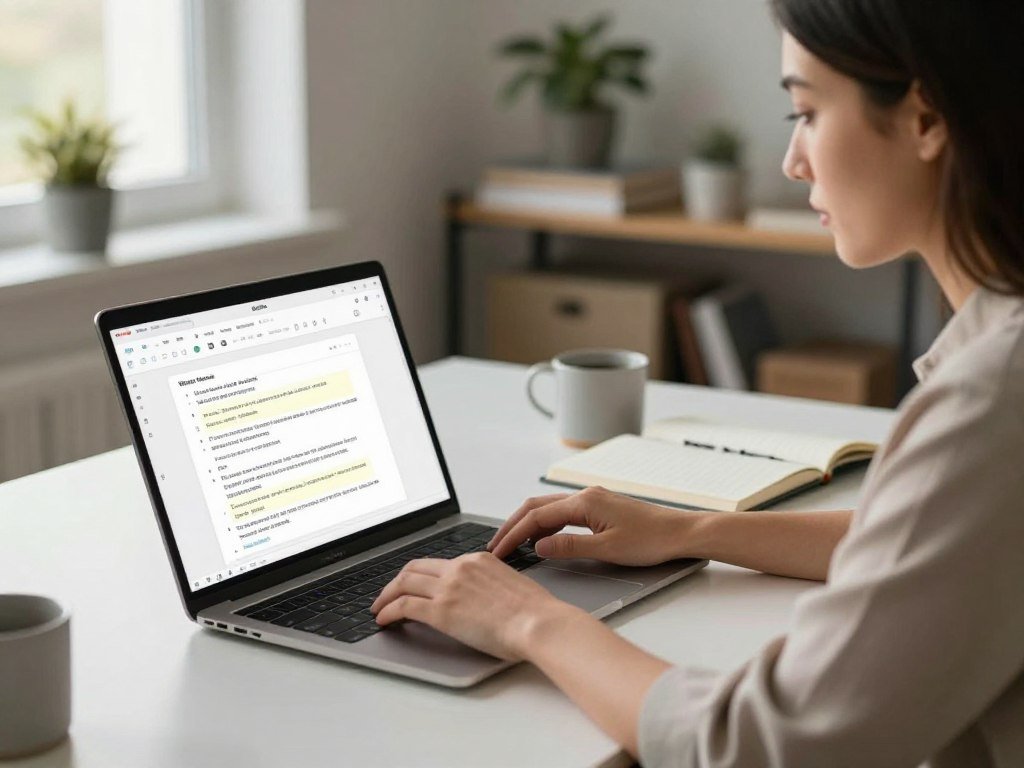 Writer comparing Wordtune sentence rewrites in Google Docs