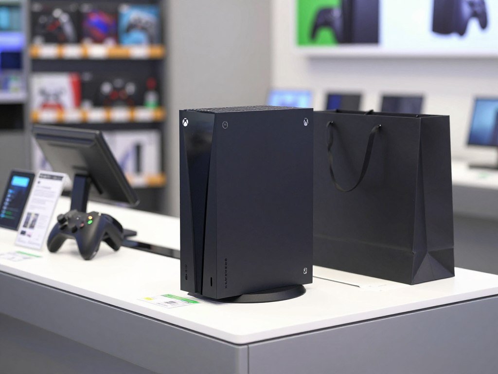 Xbox Series console listing with storage size and checkout details Xbox Series console listing with storage size and checkout details