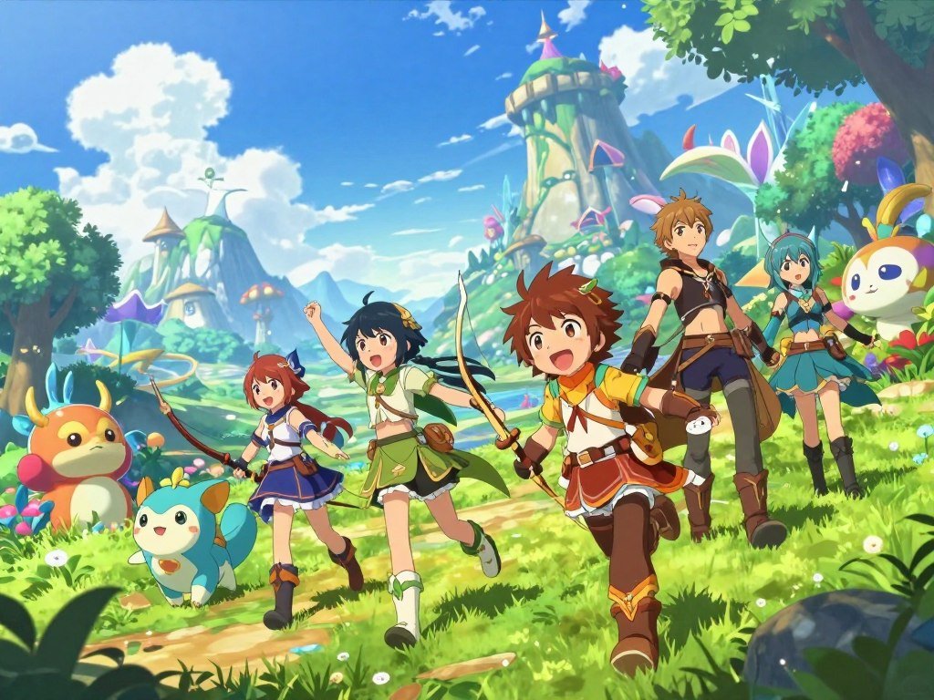 best anime games