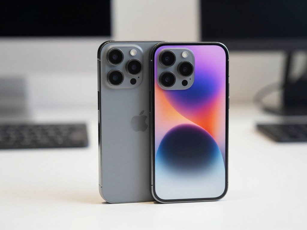 iPhone 17 showing its variable refresh rate display and camera