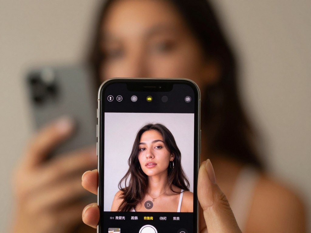iPhone 18 Pro camera controls set for a focused portrait iPhone 18 Pro camera controls set for a focused portrait