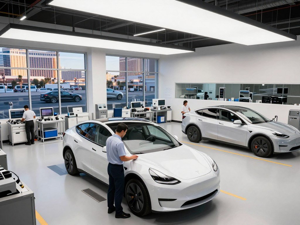 las vegas tesla arson 5 year sentence 2026