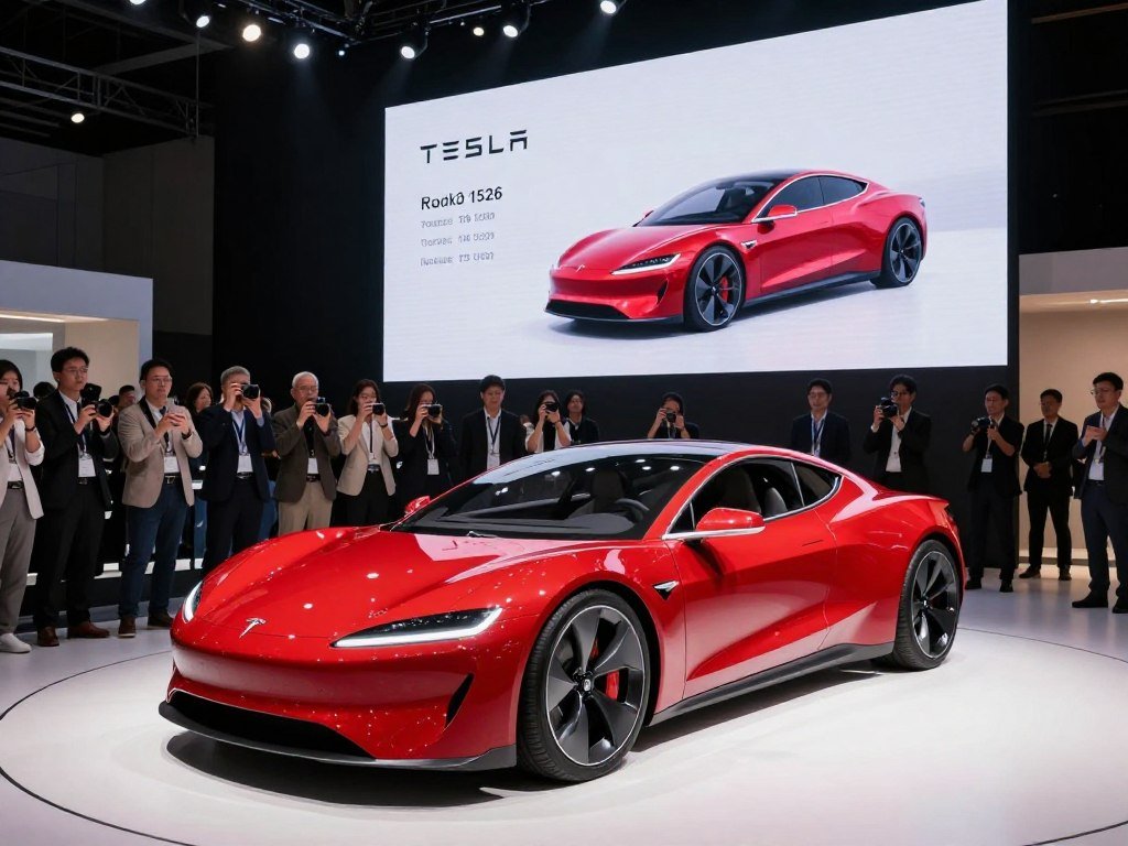 tesla roadster unveiling october 15 2026